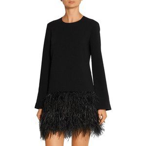 Elizabeth & James Serena Ostrich Feather Dress 4